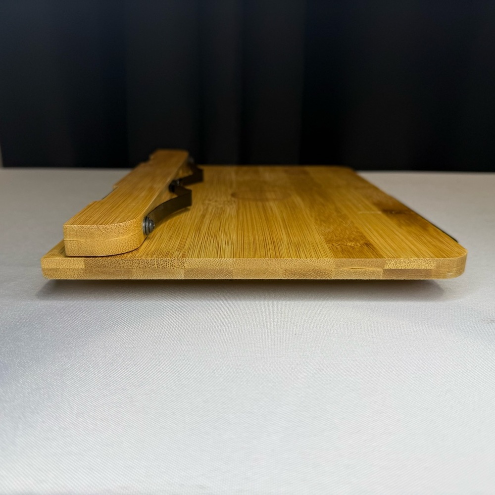 3/$15* Bamboo Book/Cookbook HolderAdjustable Stand For Kitchen/Office 11x8 - New - Picture 6 of 10